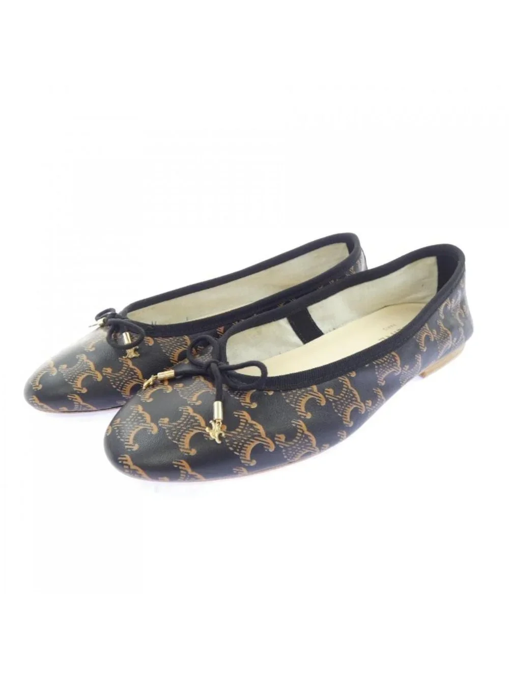 Celine Ballerina Triomphe Flat Shoes